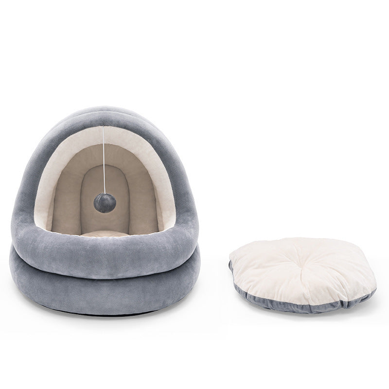 Cat Bed House Sofa – Cozy Kitten Pet Mat