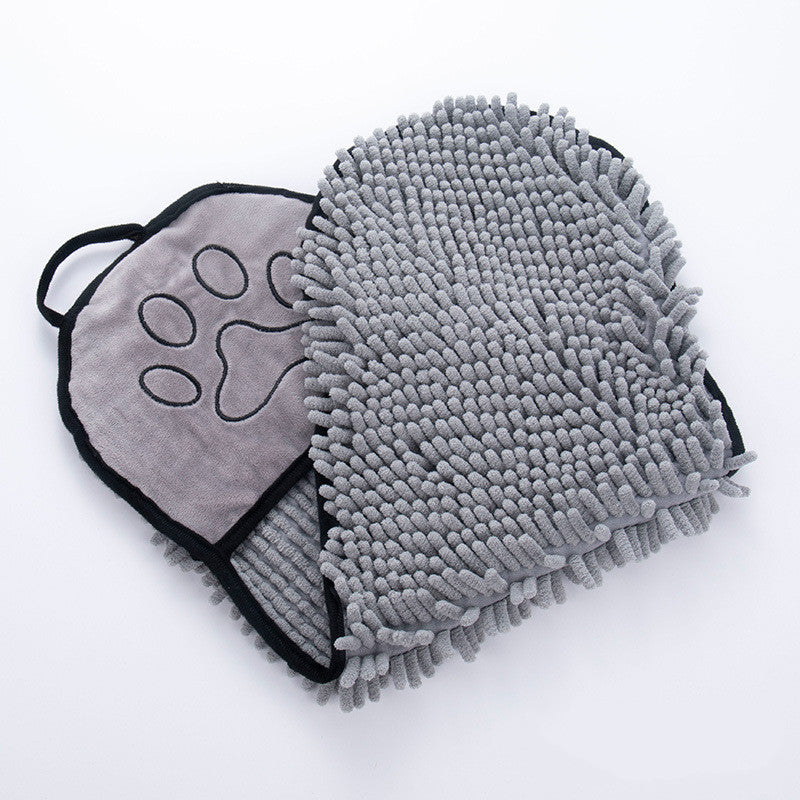 Super Absorbent Pet Towel – Quick-Dry Dog & Cat Bathrobe