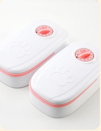 Automatic Pet Feeder – Smart Food Dispenser with Timer & Stainless Bowl