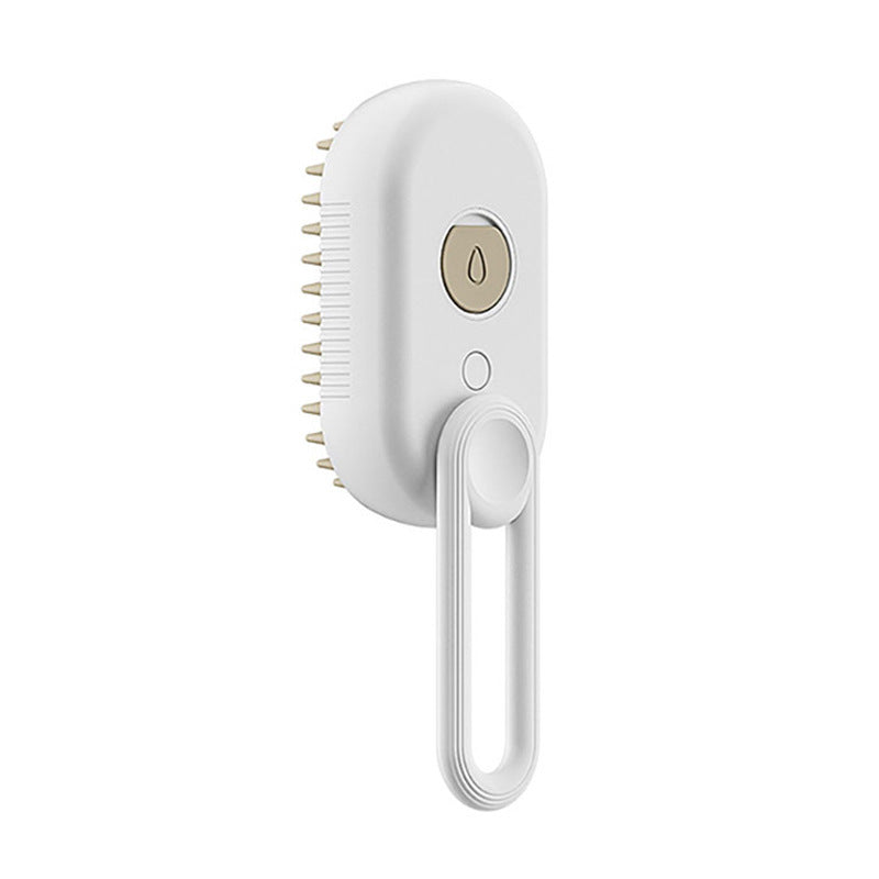 3-in-1 Steam Pet Brush – Electric Cat & Dog Grooming Comb
