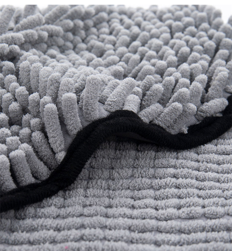 Super Absorbent Pet Towel – Quick-Dry Dog & Cat Bathrobe
