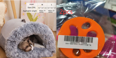 Warm Pet Nest Bed – Portable Dog & Cat House