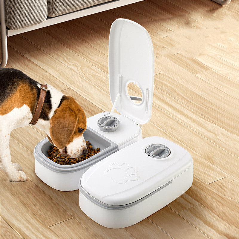 Automatic Pet Feeder – Smart Food Dispenser with Timer & Stainless Bowl